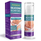 Silicone Scar Cream Gel 1 76oz     Advanced Treatment For Scars   Stretch Marks