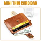 Slim Wallet Thin Credit Card Holder Id Case Purse Bag Front Pocket Wallets Hasp