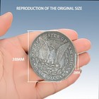 Rare Collectible Antique Historical Coin Exquisite Cameo Design Old Silver Dolla