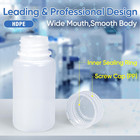 2 Oz Small Plastic Bottles With Caps  Airtight Refillable Wide Mouth Travel Bott