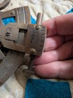 Vintage Hadley London Brass Nautical Sextant
