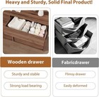 3 4 5 7 Drawer Dresser Handle Free Chest Of Drawers For Bedroom Storage Cabinet