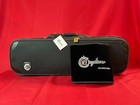 Gagliano Luxe Upgraded Hard Form Oblong  Violin Case 4 4  - Black caramel
