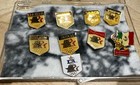 1984 Olympic Beer Pin Set Draft Set Of 9 Vintage With Case 