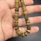 Beautiful Rare Ancient Tibetan Prayer Beads With Coral Torquise