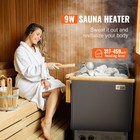 Uimoso Sauna Heater Stove 9kw Wet   Dry Stailess Steel W  Internal Controller