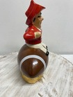 Harry Husker Go Big Red Nebraska Cornhusker s Ezra Brooks Whiskey Decanter 1972