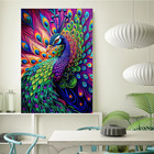 Diamond Painting Kits For Adults  Peacock 5d Diy Diamond Art Kits Full Drill Dia