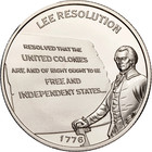 America 250th Niue Half Dollar Lee Resolution