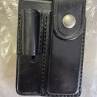 Triple K Maglite Minimag Light   Knife Holder Black Plain Leather Us Made  Bg2