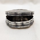 Antique Dutch Sterling Silver Scalloped-edge Snuff Box