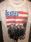 The Beatles Star Spangled Photo T-shirt Commemorating 1964 U s  Tour  Adult S