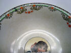 Circa 1920s Moxie China Serving Bowl W girl In The Bottom