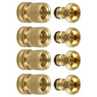 Usa Garden Hose Quick Connect Water Hose Fit Brass Female Male Connector 3 4 