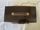 Vintage Zenith K725 Am   Fm Tube Radio Bakelite Case Powers On Works 