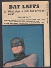 1966 Topps Batman  Bat Laffs  21 Batman In Batmobile  Canada