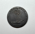 1862 Liberia - 1 Cent  Km-3 