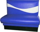 New Ocean Breeze Diner Booth Set W table   Restaurant  Cafe