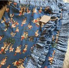 Bunnies Baby Blanket   Duvet Cover   Crib Or Toddler Bed  39    X 54    Plus Ruffle 