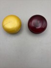 X2 Vintage Duncan Yoyo   s Ruby Red Imperial And Genuine Duncan Yo-yo Gold Award
