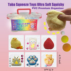 Mega Taba Squishy Pack 6 Giant Slow Rise Squishies With Storage Box Ultra Soft A