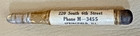 Vintage Advertising Bullet Pencil  Siebert Family Shoe Store  Springfield Il