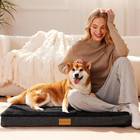 Orthopedic Xl Dog Bed Large Sized Dog 42  x28    Soft Waterproof Egg Crate Foam