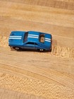 Aurora T-jet Ho Scale Slot Car Amx No  1414 Bbue W white Stripes Great 