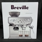 Breville The Barista Express Espresso Machine - Brushed Stainless Steel  new 