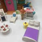 Fisher-price Sweet Streets Loving Family Beach House Dollhouse Complete