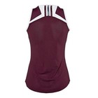 Adidas Climalite Tennis Burgundy White Athletic Sleeveless Top Women s Medium