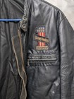 Vintage 1960 s Mens Harley Davidson Black Leather Coat Size Large