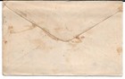 1860 s Steamboat    Bostona   Blue Oval Hand Stamp   Letter From Cincinnati