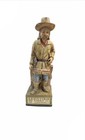 Vintage Whiskey Decanter  4 5 Qt 1969 Rare Lionstone Sculpture    squaw Man   