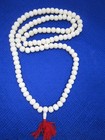 Usa Seller Very Large   Unique 10mm 108 Beads Recycled White Bone Buddhist Mala