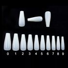 Makartt 500pcs Coffin Nails Ballerina Natural False Tips Long Full Cover