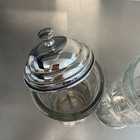 Vintage Tablecraft Glass Drinking Straw Holder dispenser 11  And Usa Made One