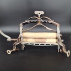 Antique Cast Iron   Wood Hand Crank Laundry Clothes Wringer Vintage