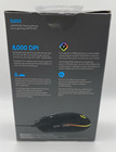 New Logitech G203 Lightsync Gaming Mouse 910-005790 Color  Black