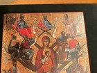 St Isaac Of Syria Skete  Wood Icon Plaque Boscobel Wi 6 5  Tree Of Jesse