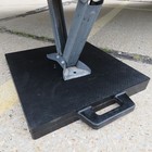 15x15 Rv Leveling Jack Pads 2 Pack Heavy-duty Rubber Outrigger Pads With Handle