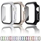 For Apple Watch Serie9 8 7 Iwatch 9h Hd Case Cover Full Screen Protector 41 45mm