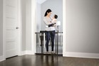 Baby Safety Fence Gate Extra Wide Door Arched Decor Walk Thru Child Dog Cat Pet