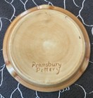 Vintage Pennsbury Pottery Folk Round Ashtray