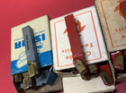 Machinist Lathe Tools  Lot Of 55 Carbide Tip 3 8  Tool Bits Mostly G-brand  nos 
