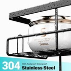 Over Door Shower Caddy - Rustproof Hanging Organizer  No Drilling