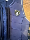Tipperary Equestrian Youth Body Protector Vest Yxs 28 Navy blue