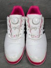 Adidas Women s Size 10 Adistar Lite Pink   White Self Lace Boa Golf Shoes