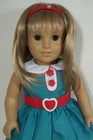 Garden Bloom Dress Underwear Headband Doll Clothes For 18 American Girl Kit  deb