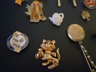 Vintage Large Lot Of 26 Lapel Hat Pins Pendants Brooches 
